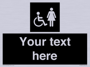 Custom information: black panel disabled and female